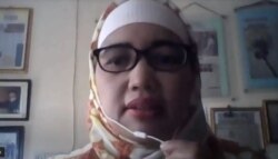 Tangkapan layar Komisioner KPAI Bidang Pendidikan Retno Listyarti saat menggelar konferensi video soal pengaduan pembelajaran jarak jauh pada Senin, 13 April 2020. Dokumentasi KPAI