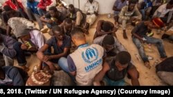Faayilii - Godaantota Africa Liibiyaa jiran hojjataa UNHCR wajjin, Fulbaana 8, 2018 