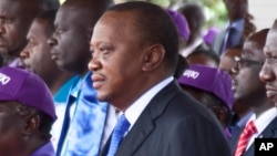 Le président Uhuru Kenyatta du Kenya, 1er mai 2017.