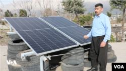 The people of Shirmar, a village in Halabja province, rely entirely on solar energy instead of generators. 