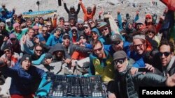 British DJ Paul Oakenfold performed at the base of Mount Everest in Nepal, on Tuesday, April 11. (Facebook)