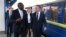 Sekretari i jashtëm britanik David Lammy dhe Sekretari i Shtetit Anthony Blinken arrijnë me tren në Kiev 11 shtator 2024