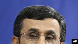 Iranian President Mahmoud Ahmadinejad June 7, 2011 (file photo)