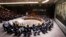 FILE - The U.N. Security Council is seen in session at U.N. headquarters in New York.