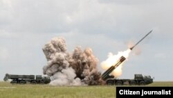 BM-30 Smerch მოქმედებაში