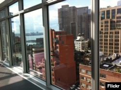 FILE — Penthouse view in New York City, where wealthy renter-occupied households have doubled in the last decade. (Photo by Flickr user Carlos Pacheco via Creative Commons)