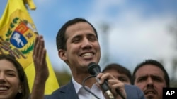 委内瑞拉反对派领导人胡安·瓜伊多