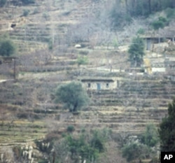 James Zogby's ancestral home: a one-room stone structure in the hills of Lebanon.