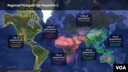 Graphic of Hepatitis C Regional Hotspots
