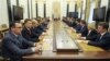 Russian President Putin presides over cabinet meeting May 21, 2012