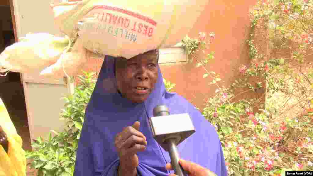 Daya daga cikin matan Damagaram da suka amfana da wanan shirin