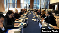 美国外交政策全国委员会2019年4月3、4两日举行台海两岸对话 （网络截屏)