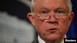 제프 세션스 미국 법무장관.