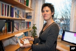 奥斯陆大学中国问题专家贺美德教授（美国之音王南拍摄）