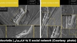 مرکز تسلیحاتی سپاه پاسداران انقلاب اسلامی در مصیاف سوریه که در حمله نسبت داده شده به اسرائیل هدف حمله قرار گرفت. آرشیو