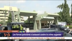 Les forces policières s'unissent contre le crime organisé