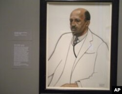 W.E.B. Du Bois, pastel on paper, by Winold Reiss (National Portrait Gallery- Smithsonian Institution)