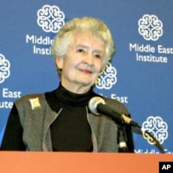 Dr. Andrea Rugh, author of 'Simple Gestures: A Cultural Journey into the Middle East.'