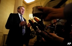 FILE - Ukraine's Foreign Minister Andrii Deshchytsia.