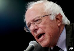 버니 샌더스 미국 상원의원이 19일 내년 대통령 선거 출마를 선언했다.