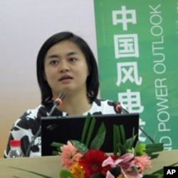 “绿色和平“气候与能源项目经理杨爱伦