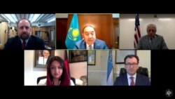 در این نشست بر علاوه زلمی خلیلزاد، سفرای افغانستان، اوزبیکستان و قزاقستان در امریکا نیز حضور داشتند.