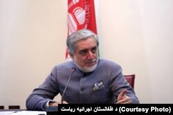 Afghanistan's Chief Executive Abdullah Abdullah.