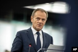 도날드 투스크 EU 정상회의 상임의장.