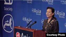 中国国务院新闻办副主任崔玉英（亚洲协会提供）