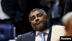 Former Brazil striker and current senator Romario in the Brazilian Federal Senate in Brasilia.