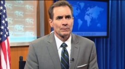 Juru bicara utama Departemen Pertahanan John Kirby. (Foto: VOA)