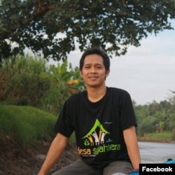 Muhammad Ichwan, Koordinator Jaringan Pemantau Independen Kehutanan (JPIK) Jawa Timur (Foto: Facebook)