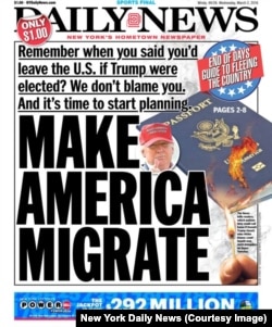 New York Daily News cover