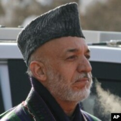 Afghan President Hamid Karzai.