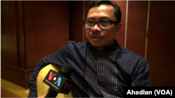 Imam Mesjid New York, Shamsi Ali (Foto: VOA/ Ahadian Utama)