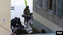 23-ე ბატალიონის წვრთნა ჰოჰენფელსში, 2017 წლის თებერვალი