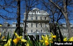 FILE - Swarthmore College campus.