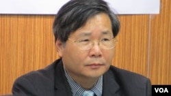 台湾在野台联党立委 许忠信（美国之音张永泰拍摄)