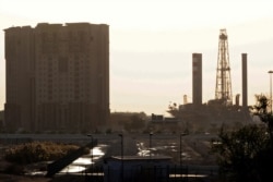 The Msaffah industrial district is seen in the Emiarti capital Abu Dhabi, Jan. 17, 2022.