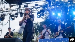 Jenny Lewis performs at the Austin City Limits Music Festival on Oct. 12, 2014, in Austin, Texas.