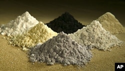 Rare earth elements are needed to make electronics.