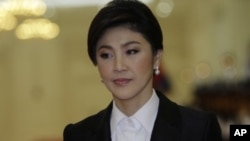 Thai Prime Minister Yingluck Shinawatra pictured on September 15, 2011.