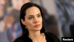 Utusan Khusus badan PBB untuk Pengungsi (UNHCR) Angelina Jolie. (Foto: Dok)