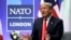 FILE - Then-President Donald Trump speaks during a NATO summit at The Grove, in Watford, England. Dec. 4, 2019. Trump on Feb. 10, 2024, said he would encourage Russia to attack alliance members who he feels are not contributing enough to the common defense.