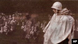 미국 워싱턴의 한국전쟁 참전용사 기념관.