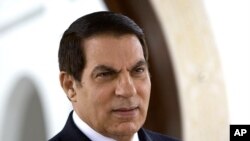 Ousted Tunisian President Zine El Abidine Ben Ali (file photo)