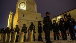 პოლიცია ნავალნის მხარდამჭერ აქციაზე ყაზანში, თათრეთშიი