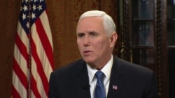 Pence: US Supports Iran Protesters' Quest for a Freer Iran