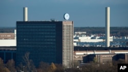 德国的德国大众汽车工厂（2015年11月20日）