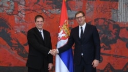 Novi ambasador Izraela u Srbiji i predsednik Srbije prilikom predaje akreditivnih pisama (izvor: predsednik.rs)